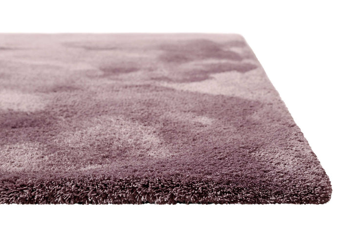 Sienna Teppich lila flieder Kurzflor rechteckig