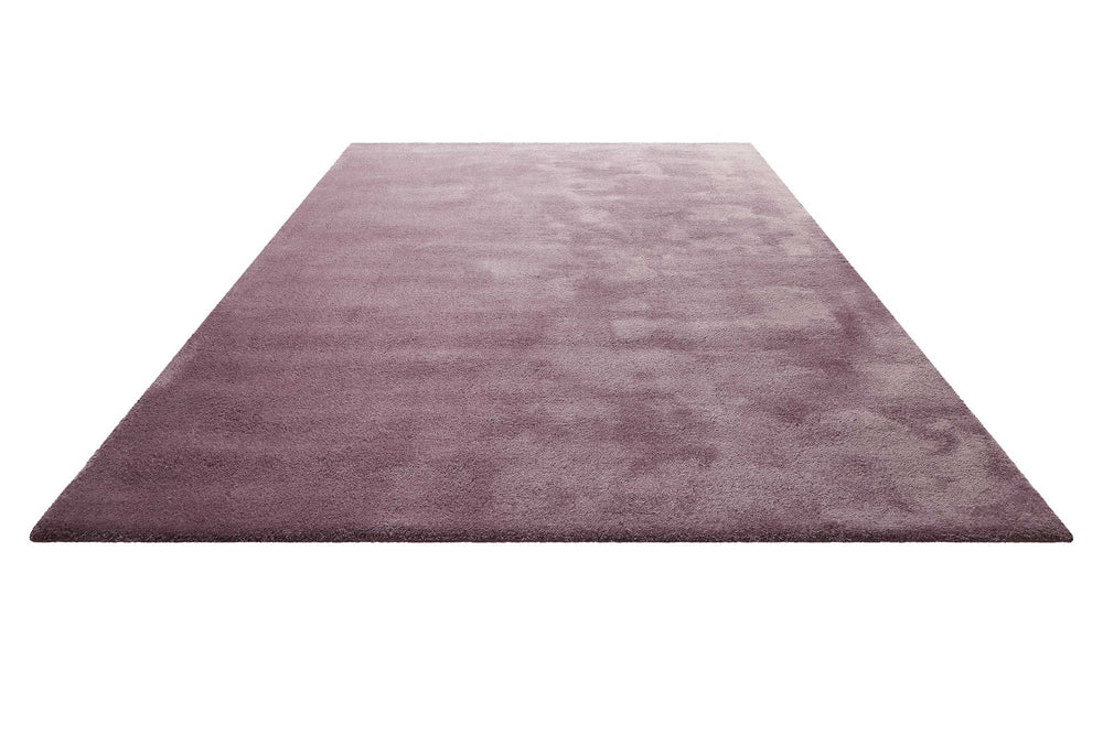Sienna Teppich lila flieder Kurzflor rechteckig
