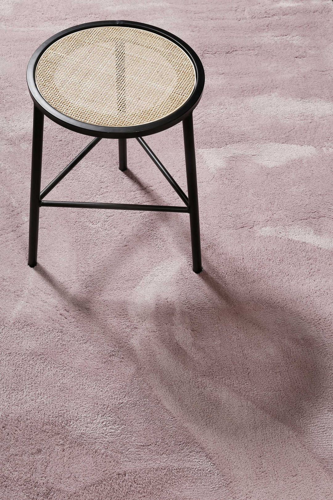 Sienna Teppich hellrosa Kurzflor rechteckig