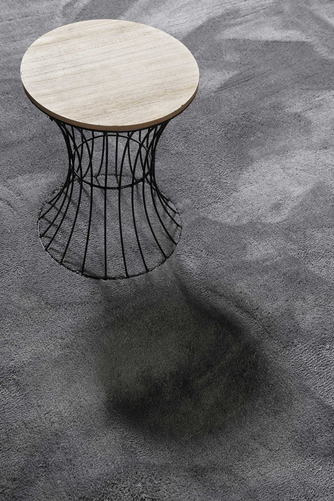 Sienna Teppich anthrazit Kurzflor rechteckig