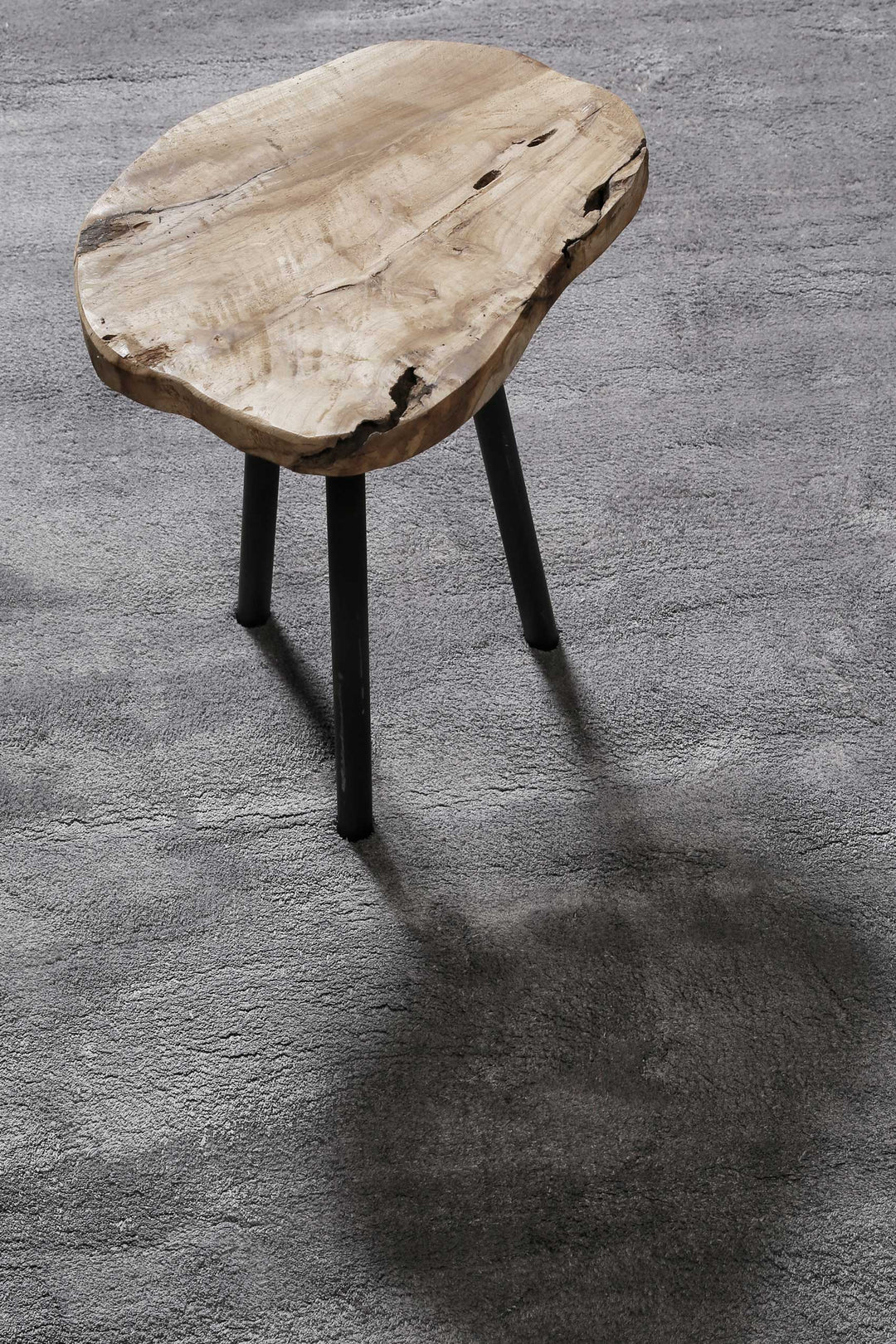 Sienna Teppich grau Kurzflor rechteckig