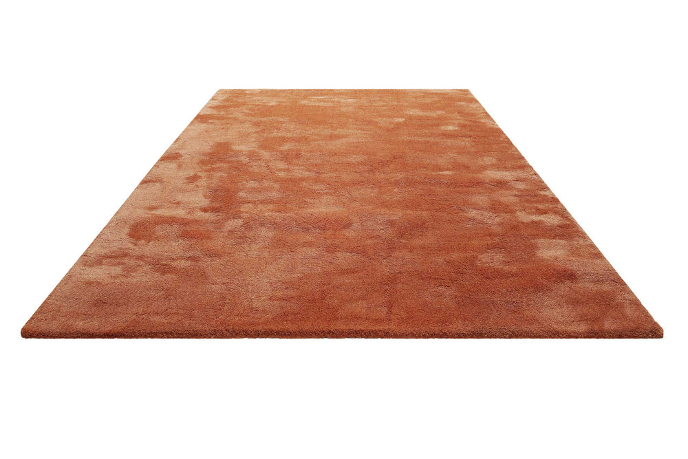 Sienna Teppich orange Kurzflor rechteckig