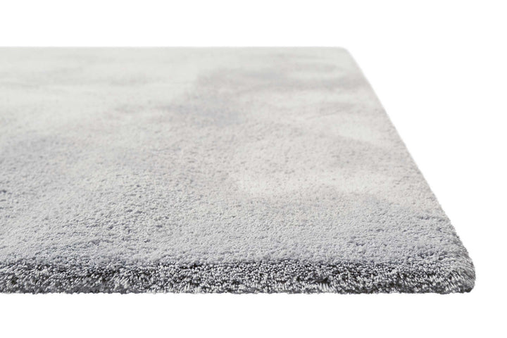 Sienna Teppich hellgrau blau Kurzflor rechteckig