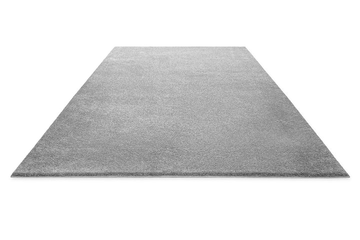 Teppich Grau Kurzflor weich & soft "Venice" Homie Living