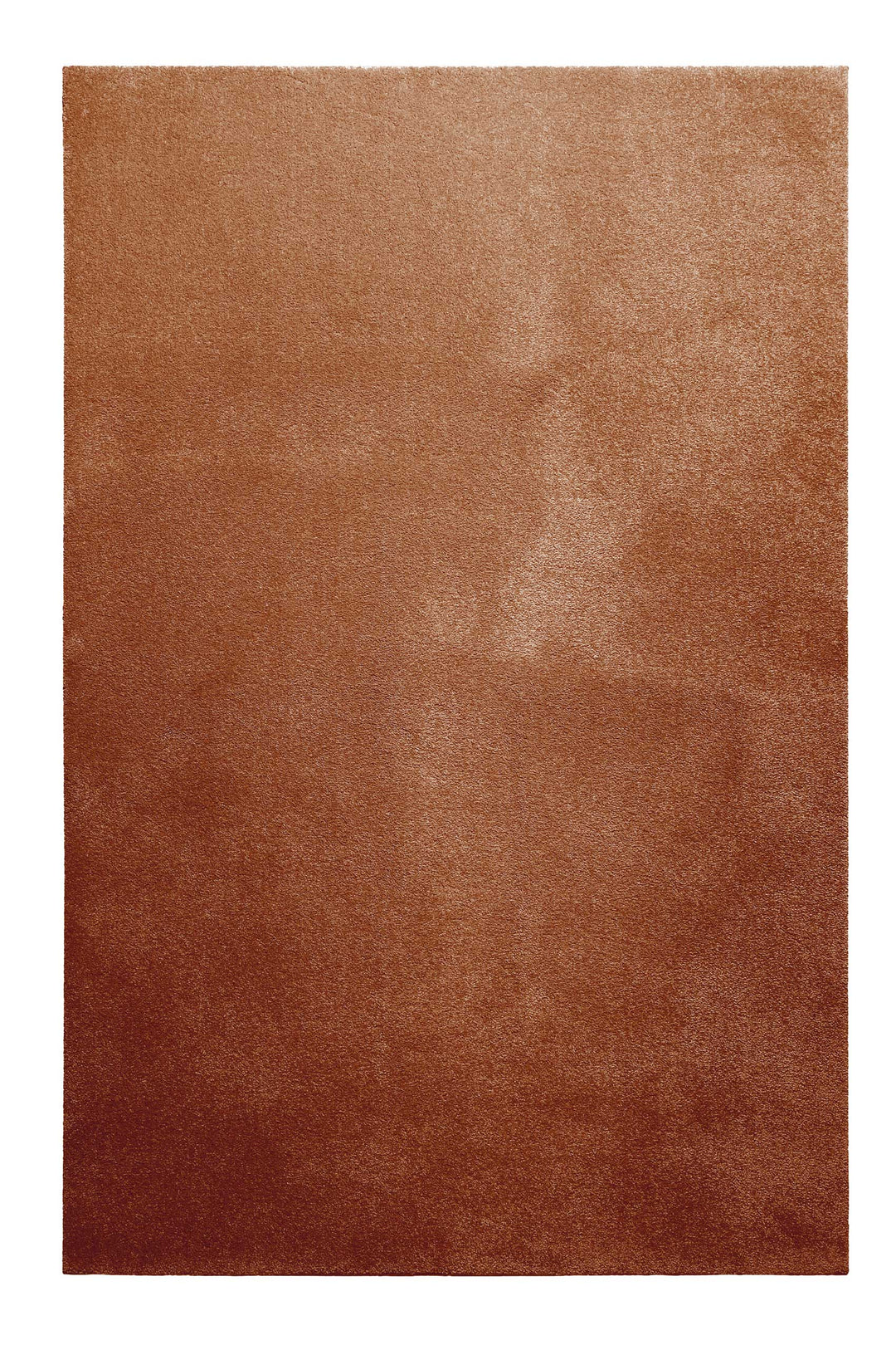 Venice Teppich rost braun Kurzflor rechteckig