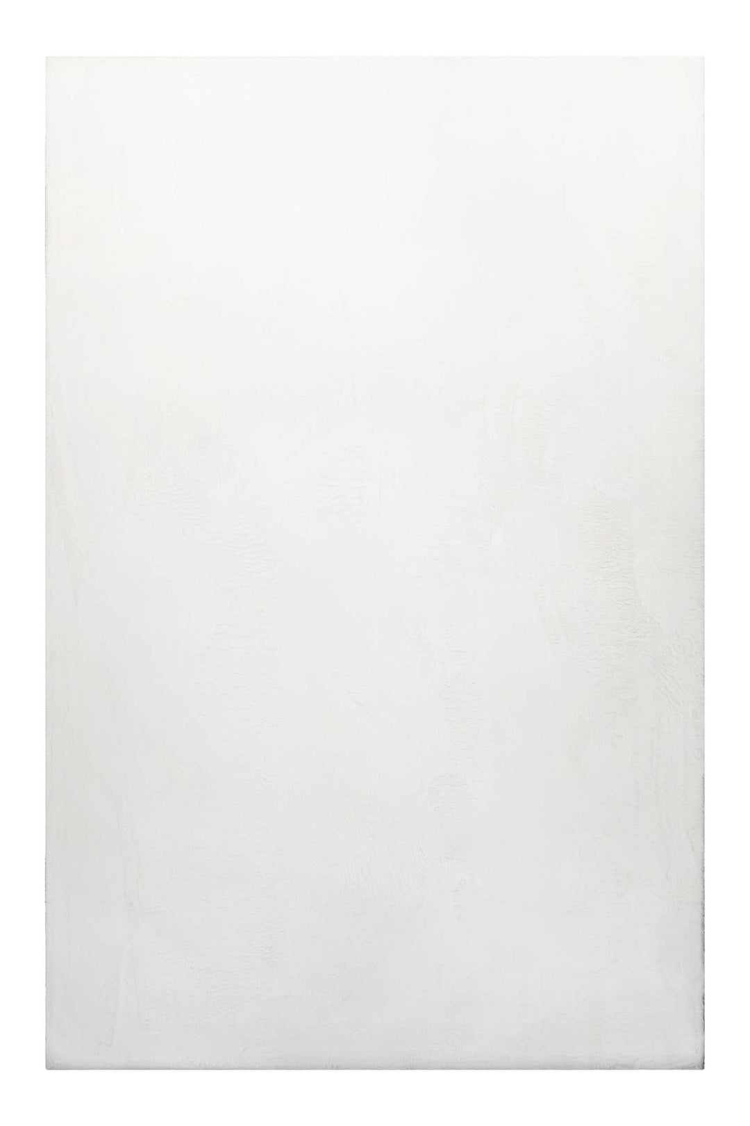 Villa Rosso Teppich weiß Kurzflor rechteckig