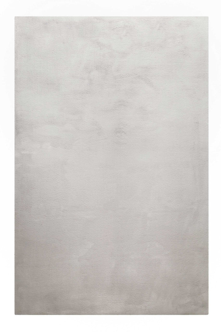 Vita Teppich hellgrau Hochflor rechteckig