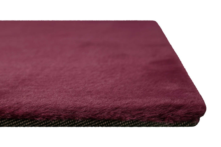 Vita Teppich violett Hochflor rechteckig