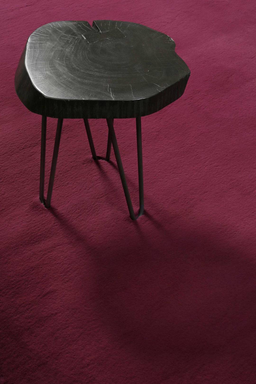 Vita Teppich violett Hochflor rechteckig