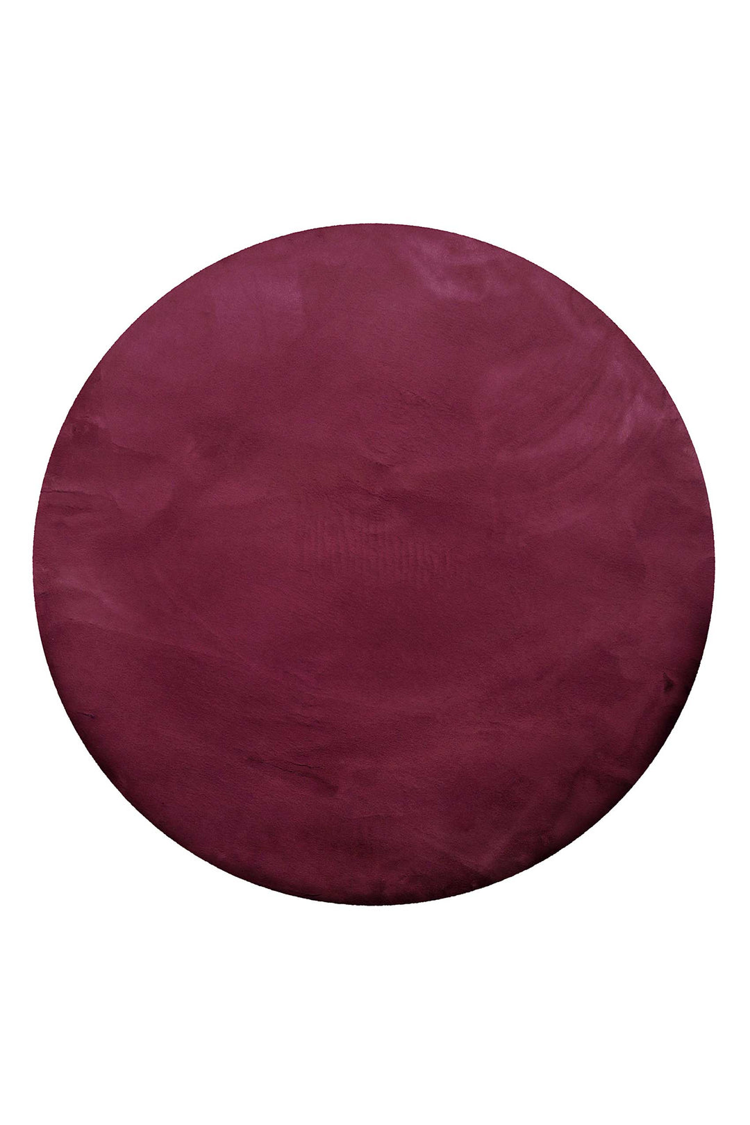 Vita Teppich violett Hochflor rund