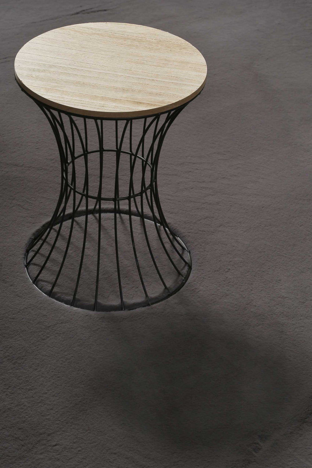 Vita Teppich anthrazit Hochflor rechteckig