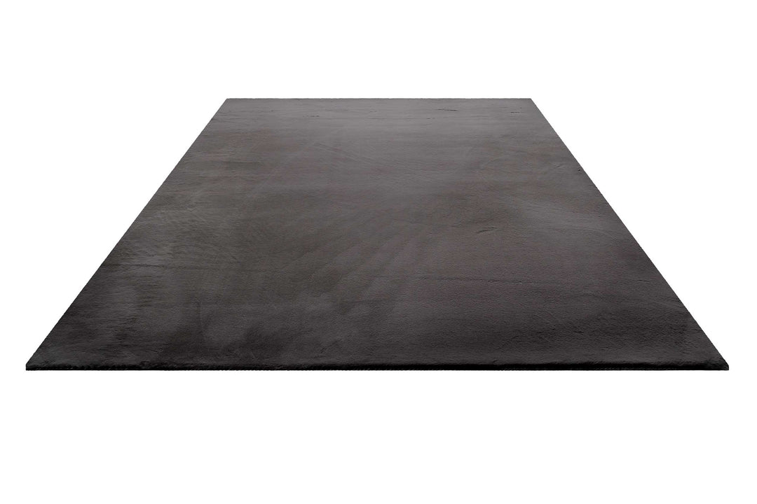 Vita Teppich anthrazit Hochflor rechteckig