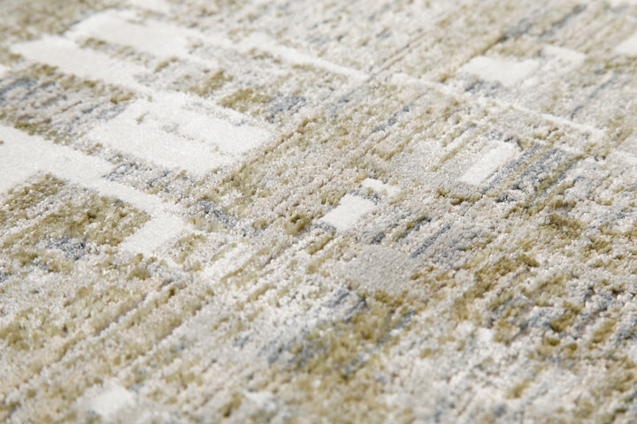 Jala Teppich beige Kurzflor rechteckig