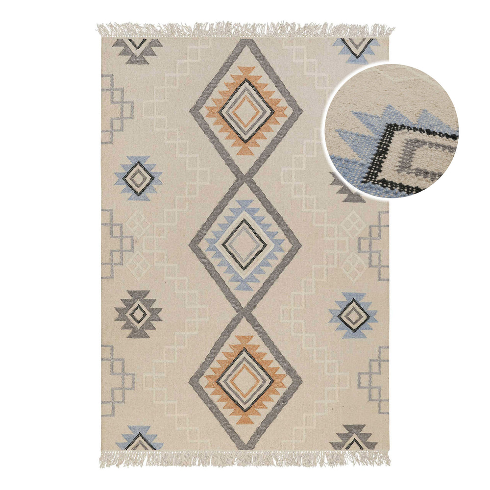 Jong Teppich natur Kurzflor rechteckig