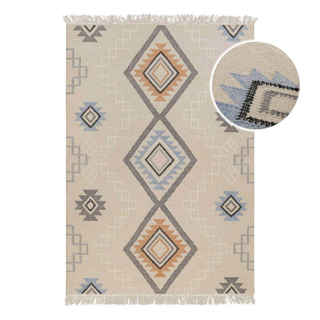 Jong Teppich natur Kurzflor rechteckig