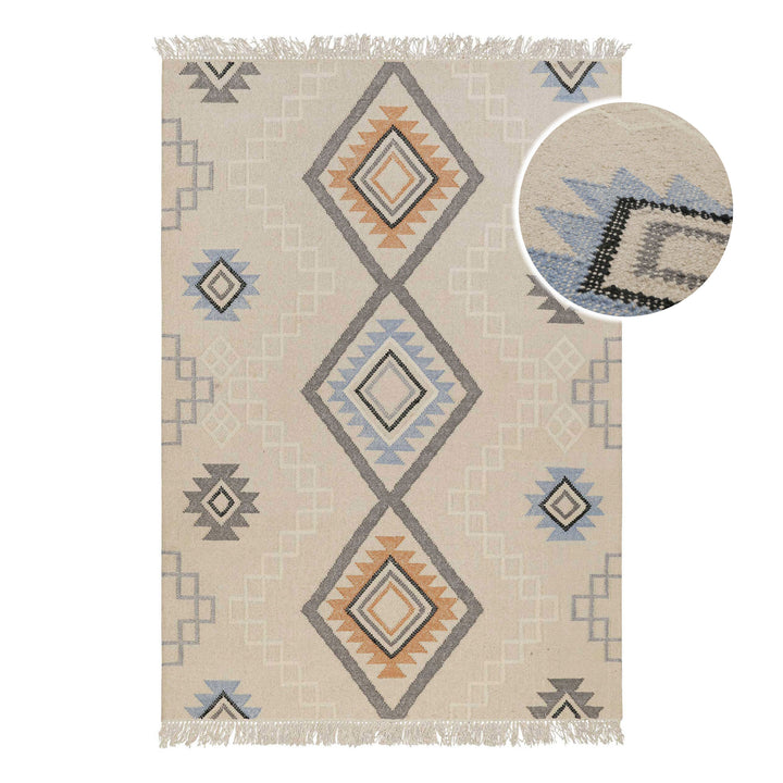 Jong Teppich natur Kurzflor rechteckig