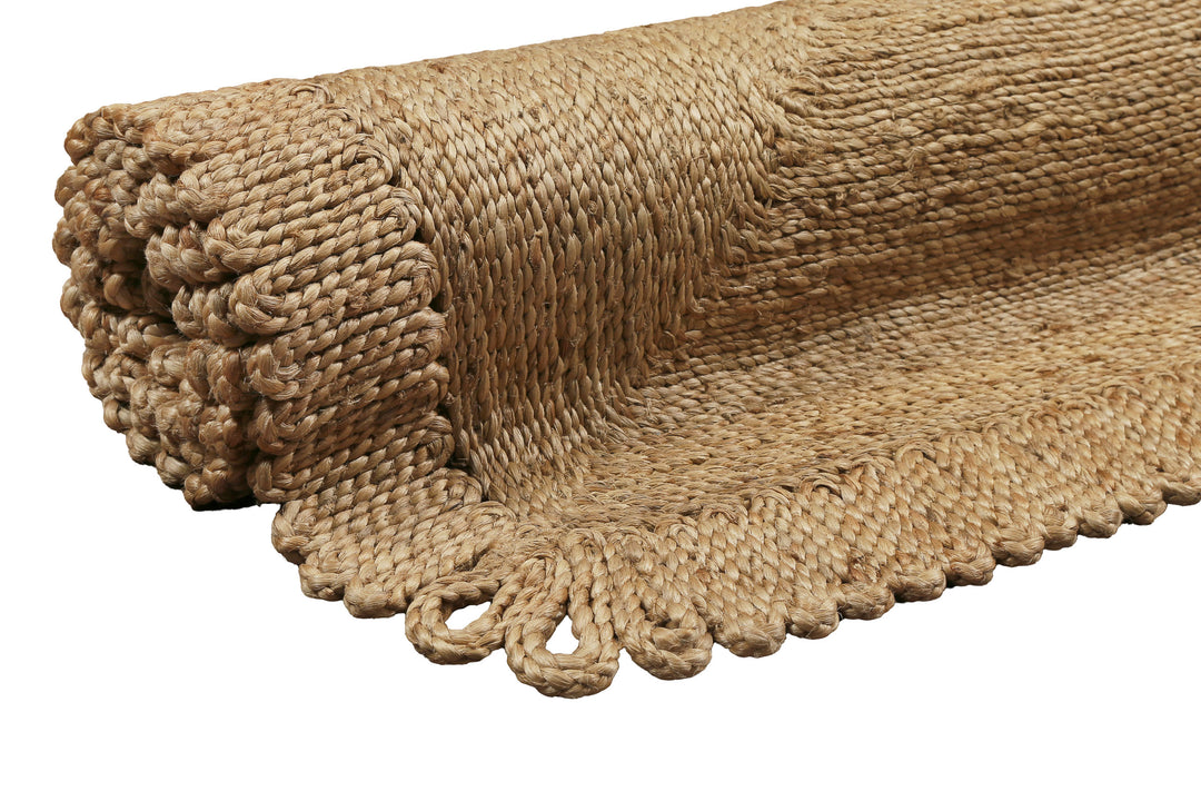 June Teppich natur Kurzflor rechteckig