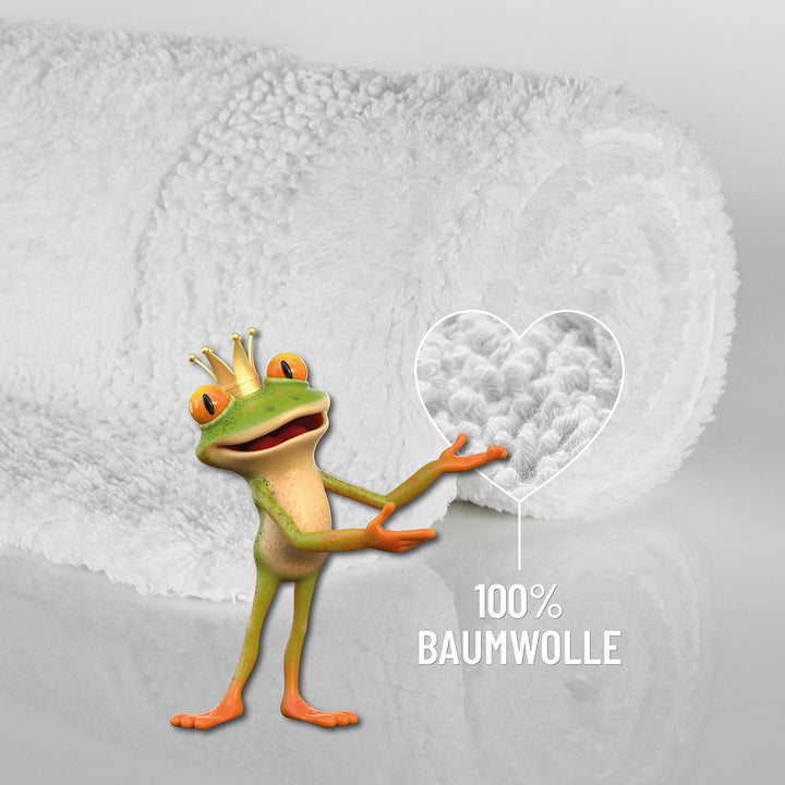 Badteppich Weiß "Knut" WECONhome Basics