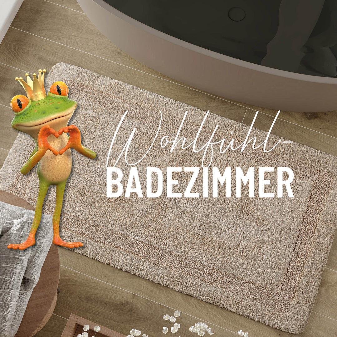 Badteppich Beige "Knut" WECONhome Basics