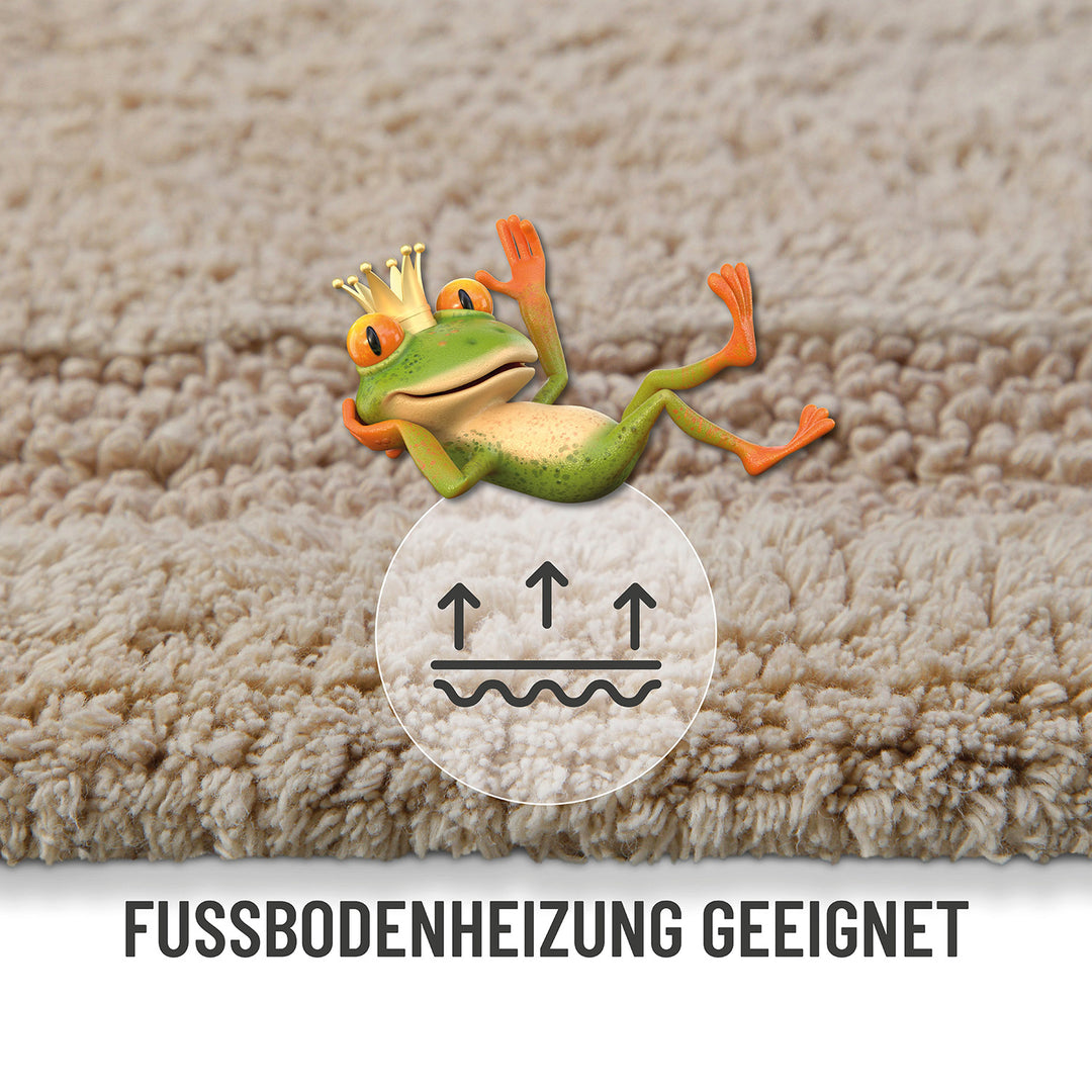 Badteppich Beige "Knut" WECONhome Basics