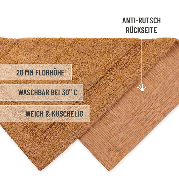 Badteppich Terrakotta "Knut" WECONhome Basics