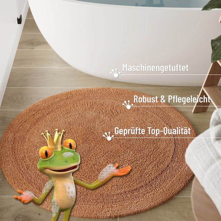 Badteppich Terrakotta "Knut" WECONhome Basics