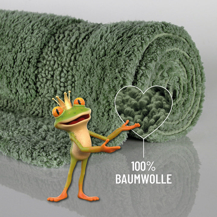 Badteppich Grün "Knut" WECONhome Basics