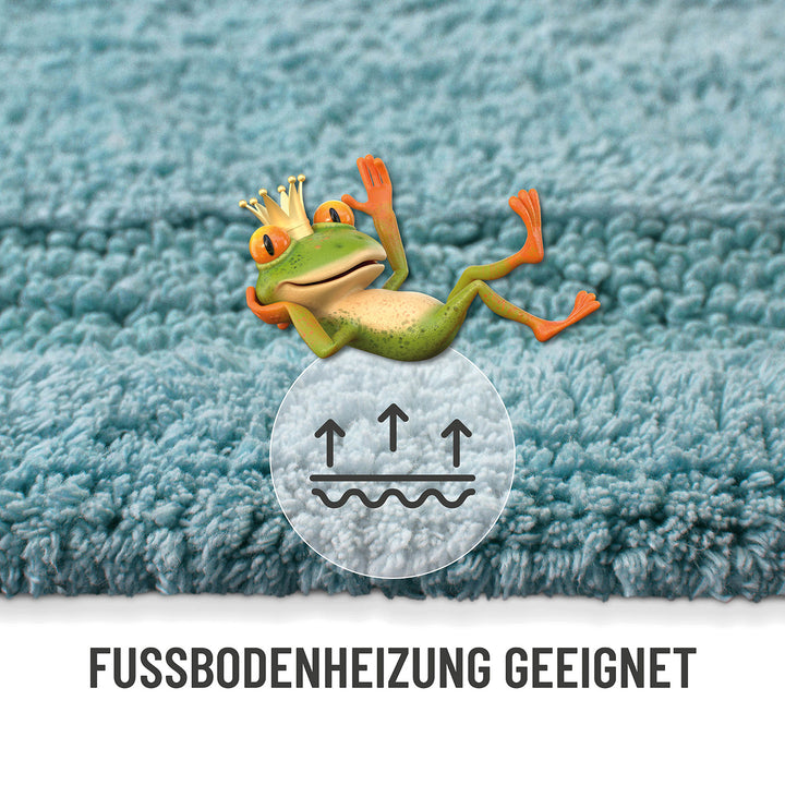 Badteppich Rauch Blau "Knut" WECONhome Basics