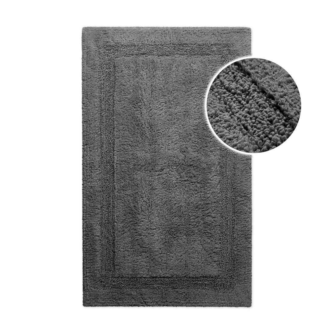 Badteppich Knut Granit Grau