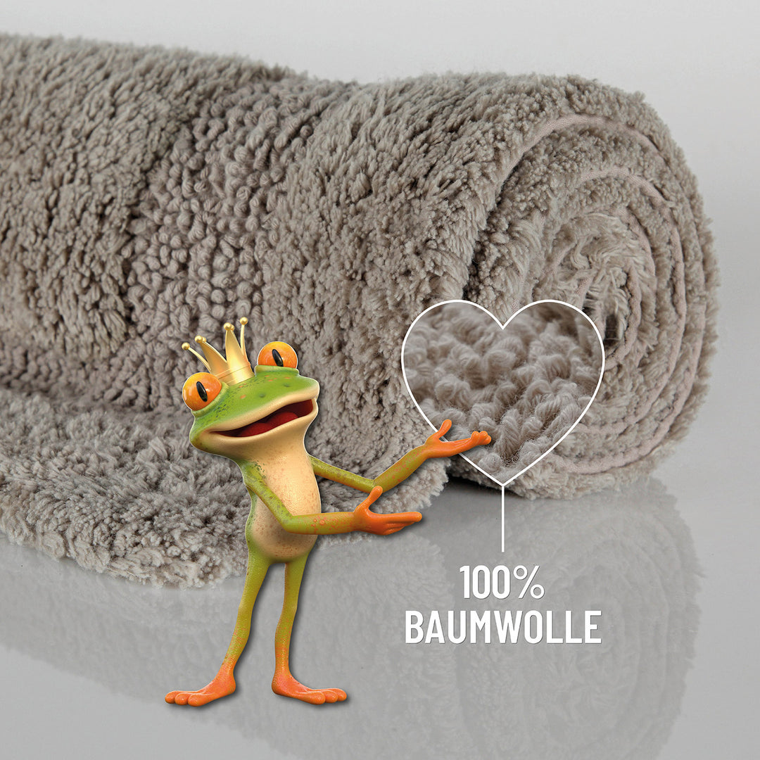 Badteppich Greige "Knut" WECONhome Basics