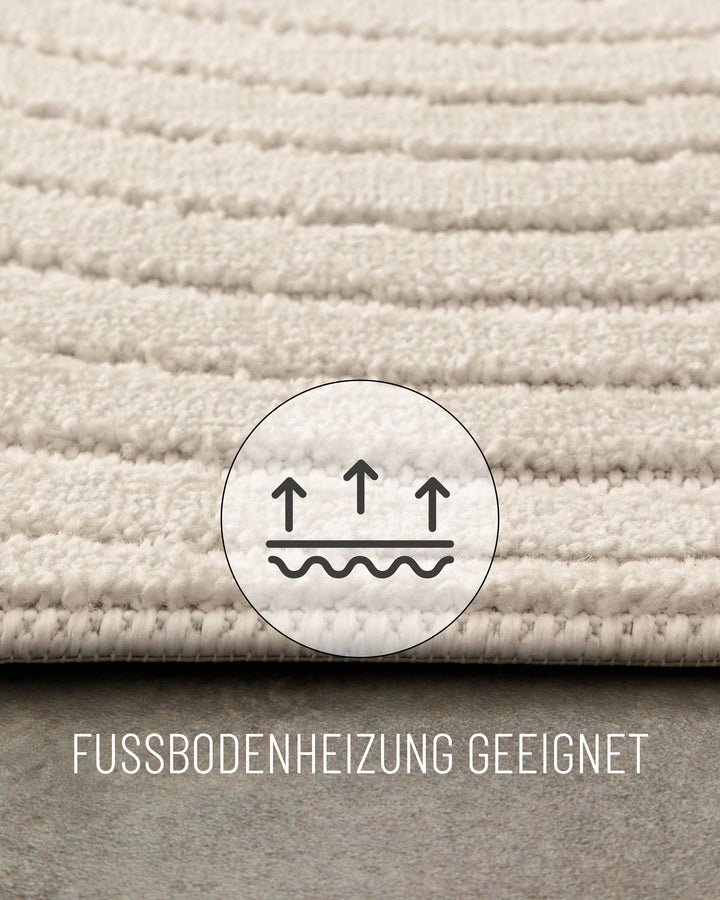 In- & Outdoor Teppich Creme Beige "Bacalar" WECONhome