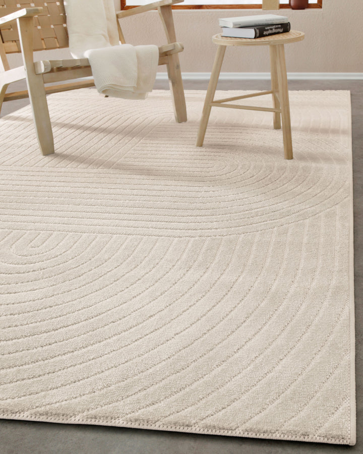 In- & Outdoor Teppich Creme Beige "Bacalar" WECONhome