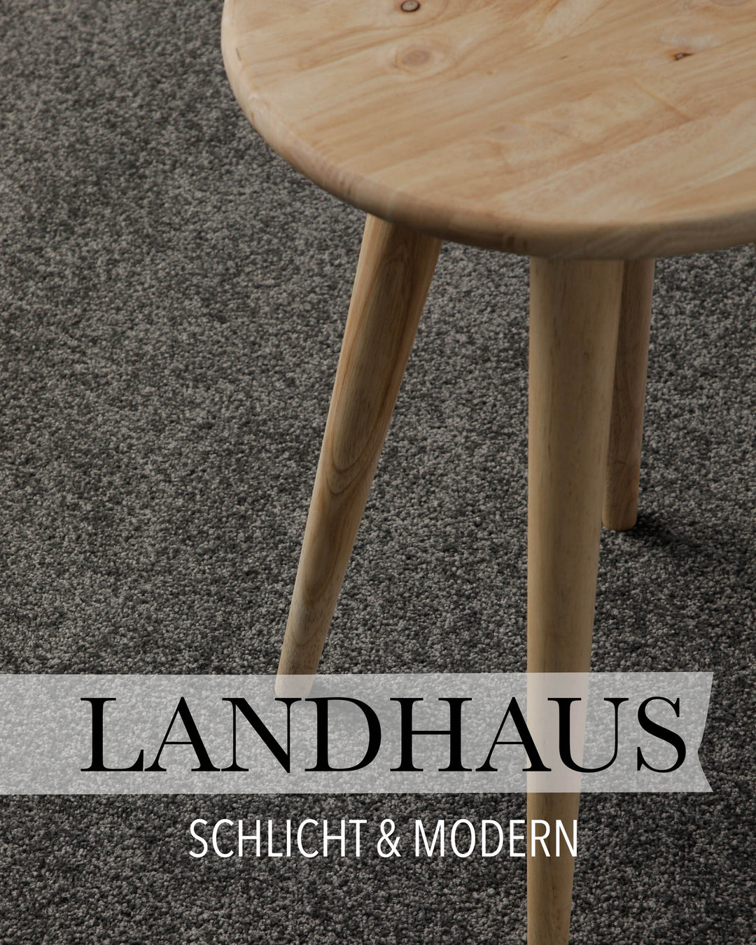 Wohnbild mit „Landhaus“-Hinweis, vermittelt eine schlichte, zeitlose Atmosphäre