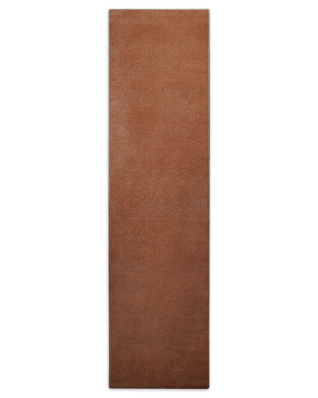 Teppich Läufer Freja Ziegel Rot schmale Form für Flur oder schmale Räume