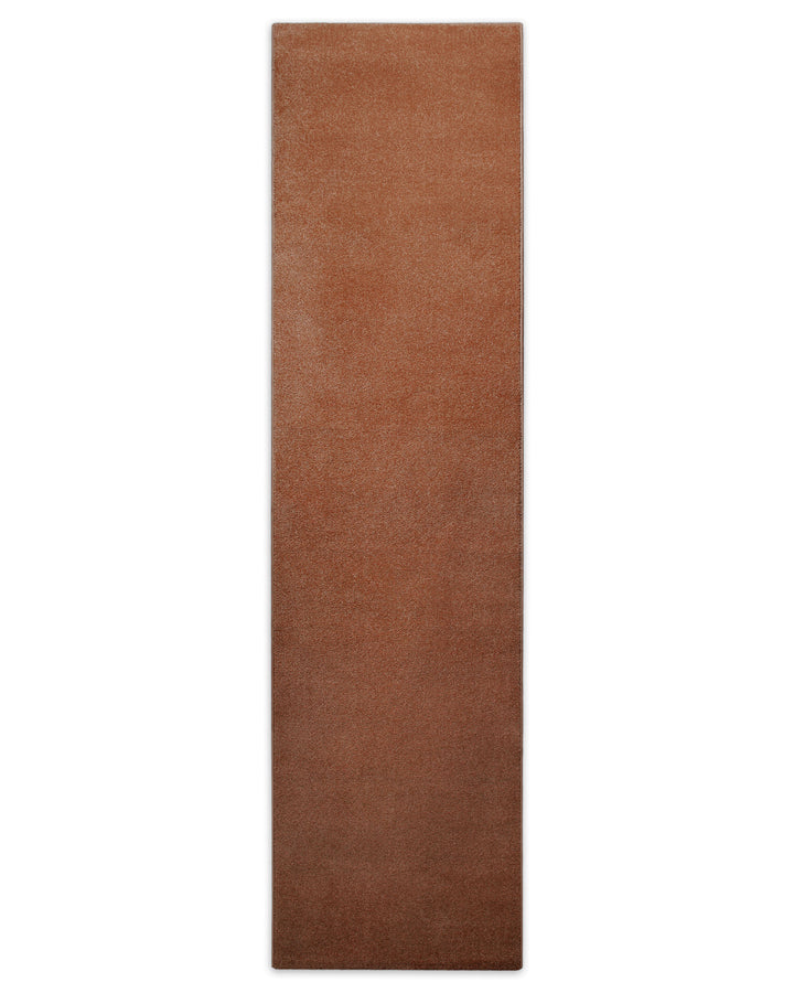 Teppich Läufer Freja Ziegel Rot schmale Form für Flur oder schmale Räume