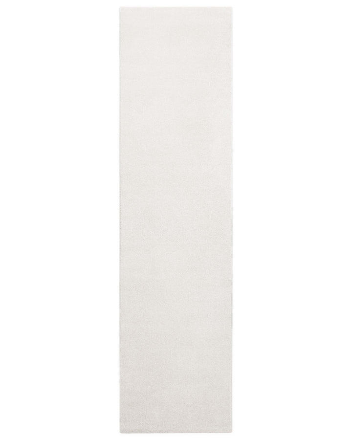 Teppich Läufer Montepulciano Creme Weiß, schmale Form für Flur oder Eingangsbereich
