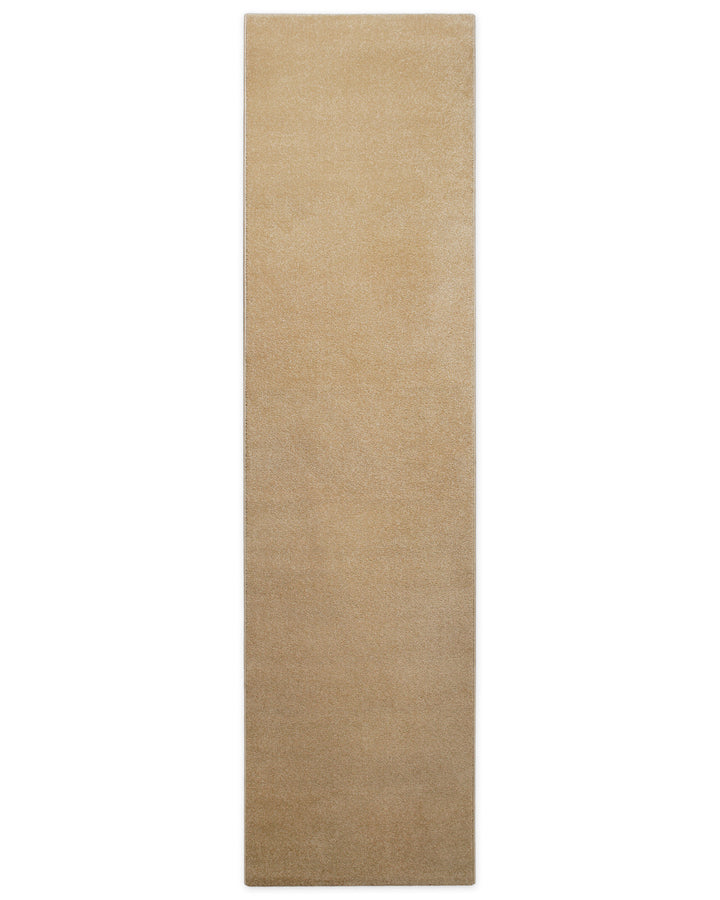 Teppich Läufer Montepulciano Sand Beige, schmale Form für Flur oder Eingangsbereich