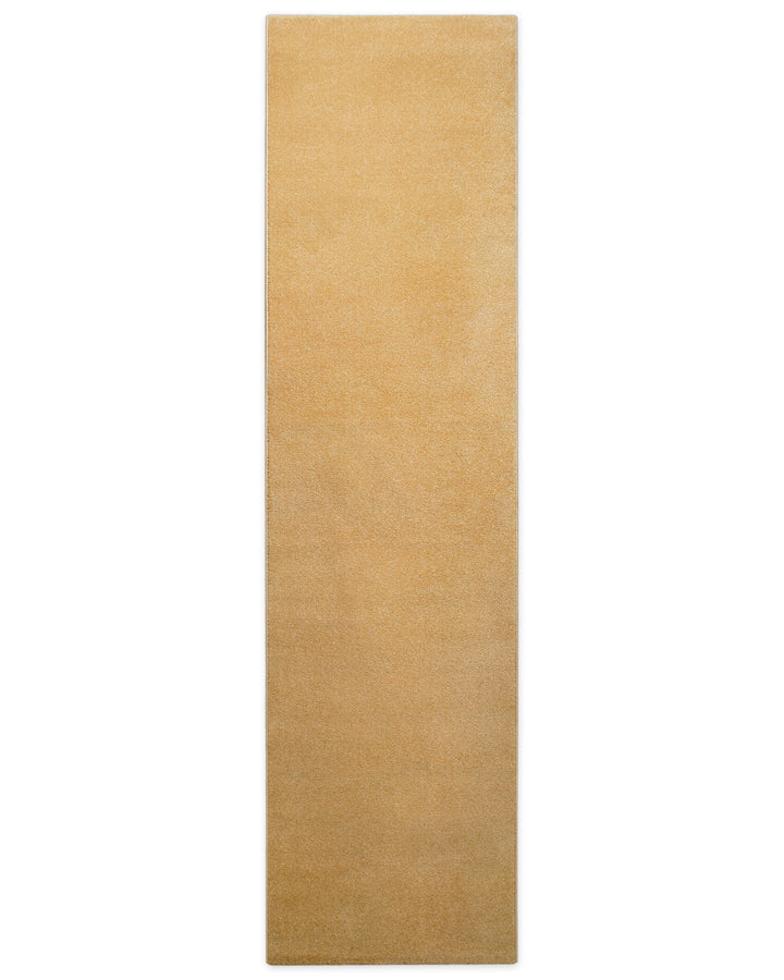 Teppich Läufer Montepulciano Ocker Gelb, schmale Form für Flur oder Eingangsbereich