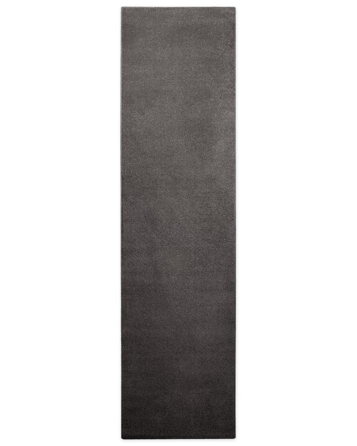 Teppich Läufer Montepulciano Anthrazit Grau, schmale Form für Flur oder Eingangsbereich