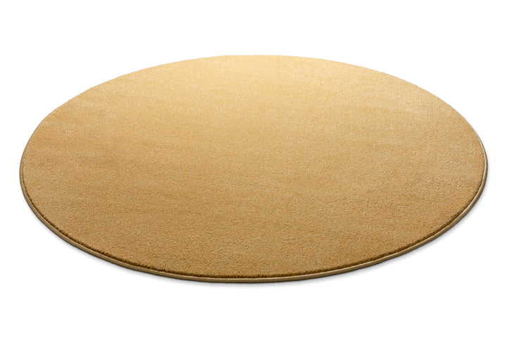 Komplette Rundform in der Draufsicht, gleichmäßig ohne Muster oder Unterbrechungen