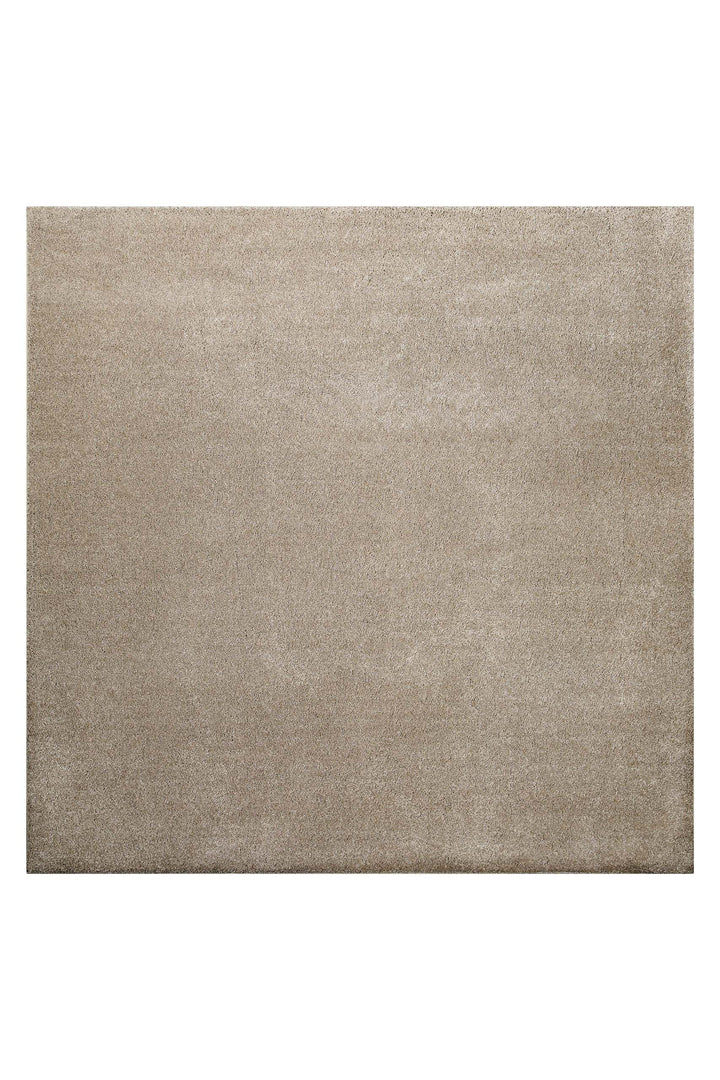 Manta Teppich sand beige Hochflor rechteckig