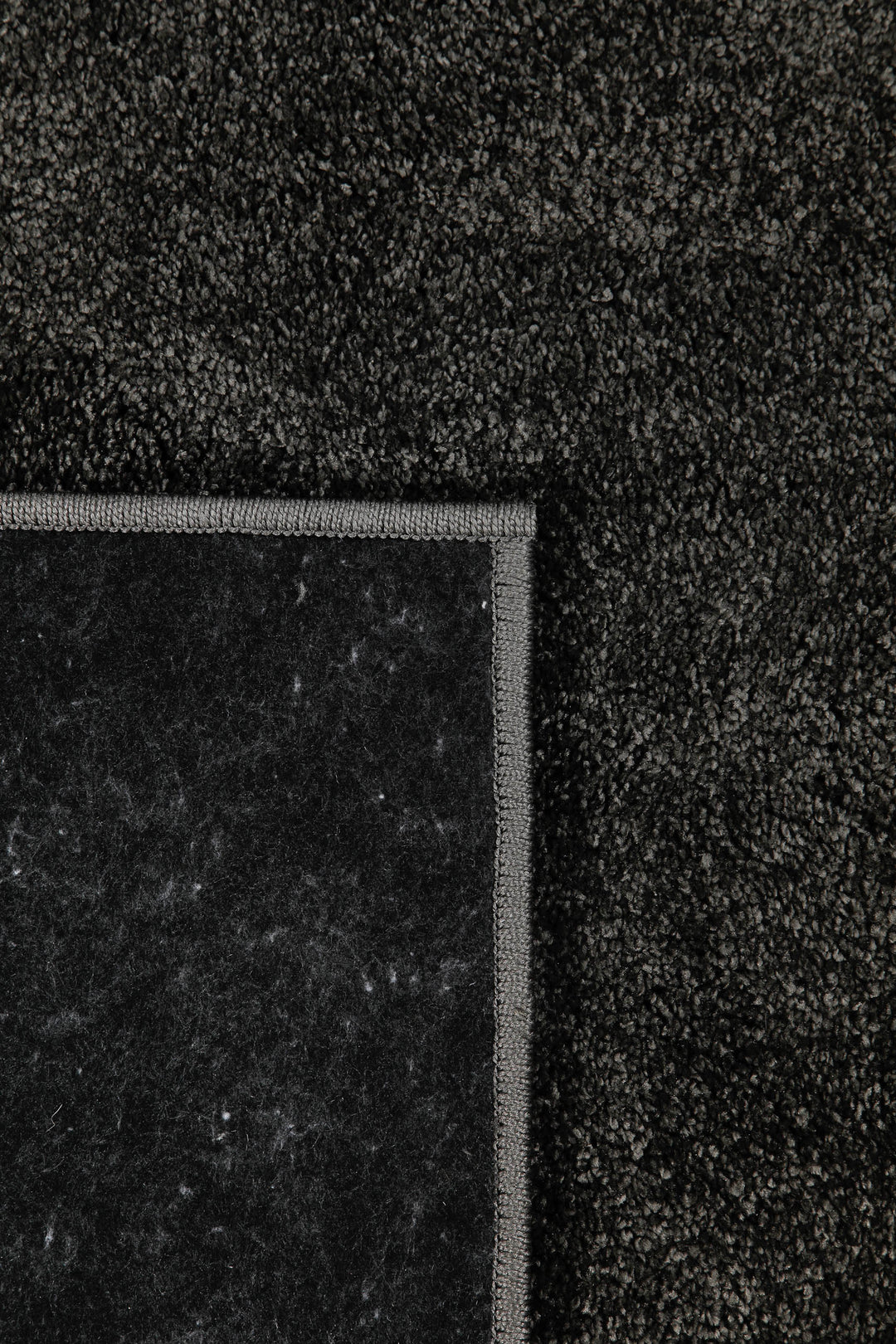 Manta Teppich anthrazit Hochflor rechteckig