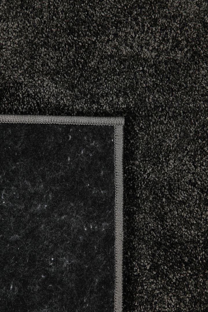 Manta Teppich anthrazit Hochflor rechteckig