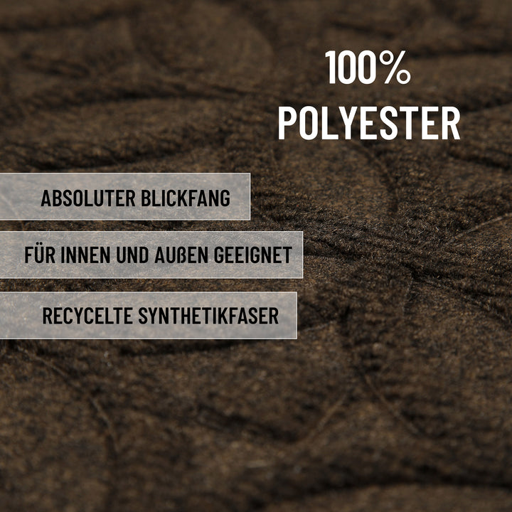 Midnight Mosaic Fußmatte braun Kurzflor rechteckig