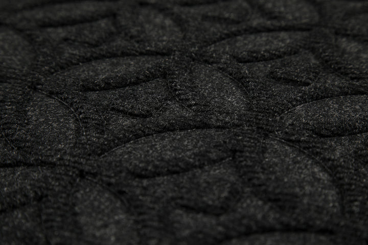 Midnight Mosaic Fußmatte anthrazit Kurzflor rechteckig