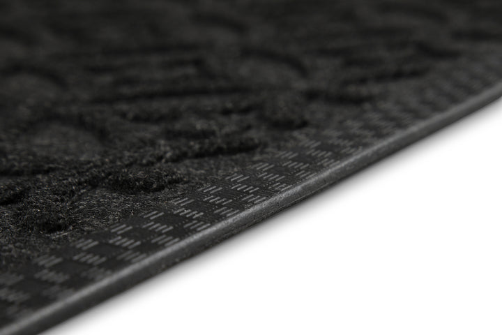 Midnight Mosaic Fußmatte anthrazit Kurzflor rechteckig