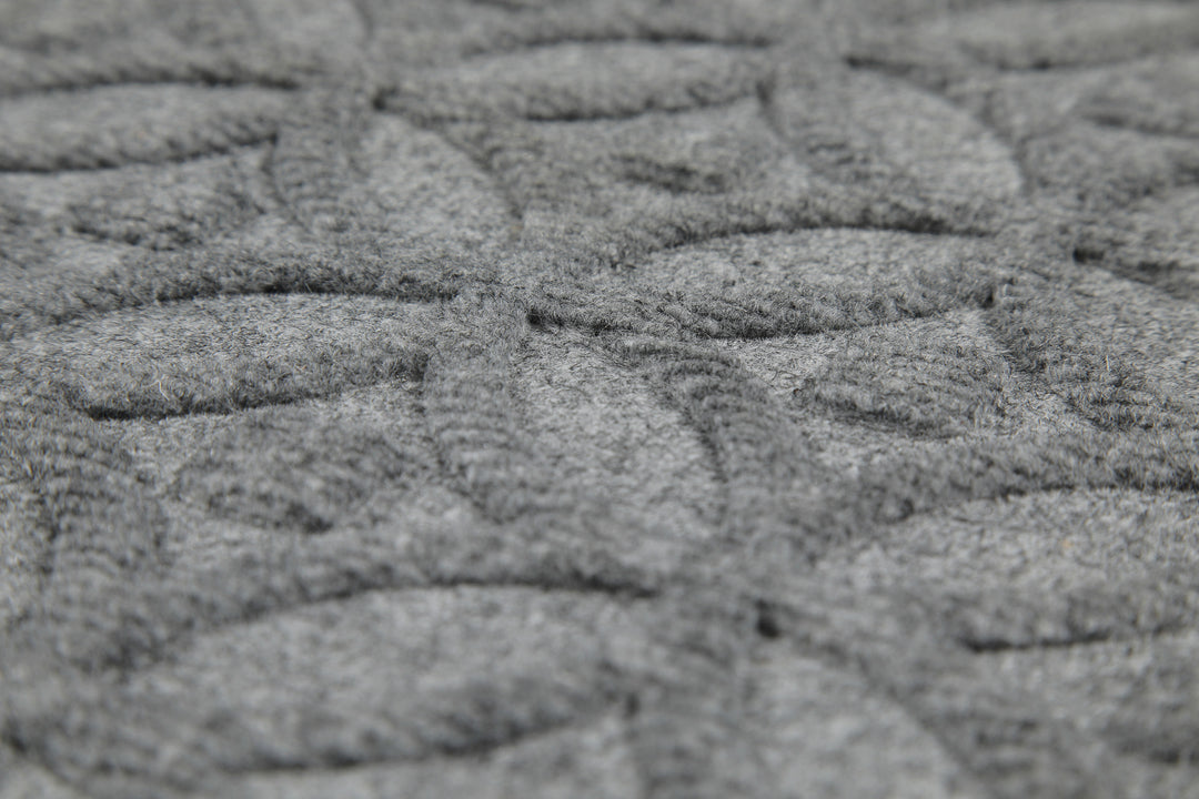 Midnight Mosaic Fußmatte hell grau Kurzflor rechteckig