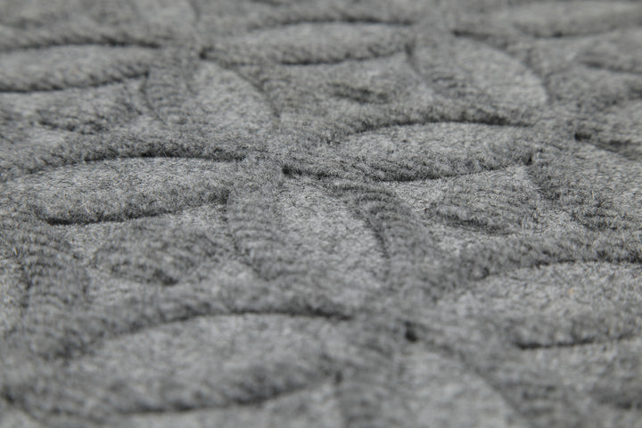 Midnight Mosaic Fußmatte hell grau Kurzflor rechteckig