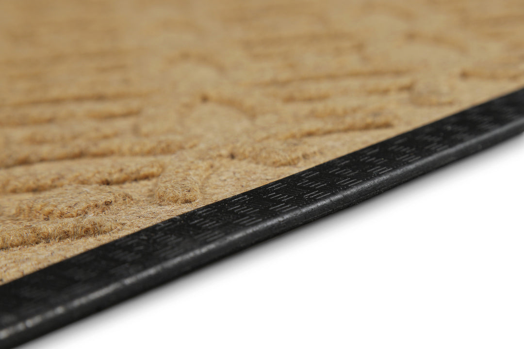 Midnight Mosaic Fußmatte honig beige Kurzflor rechteckig