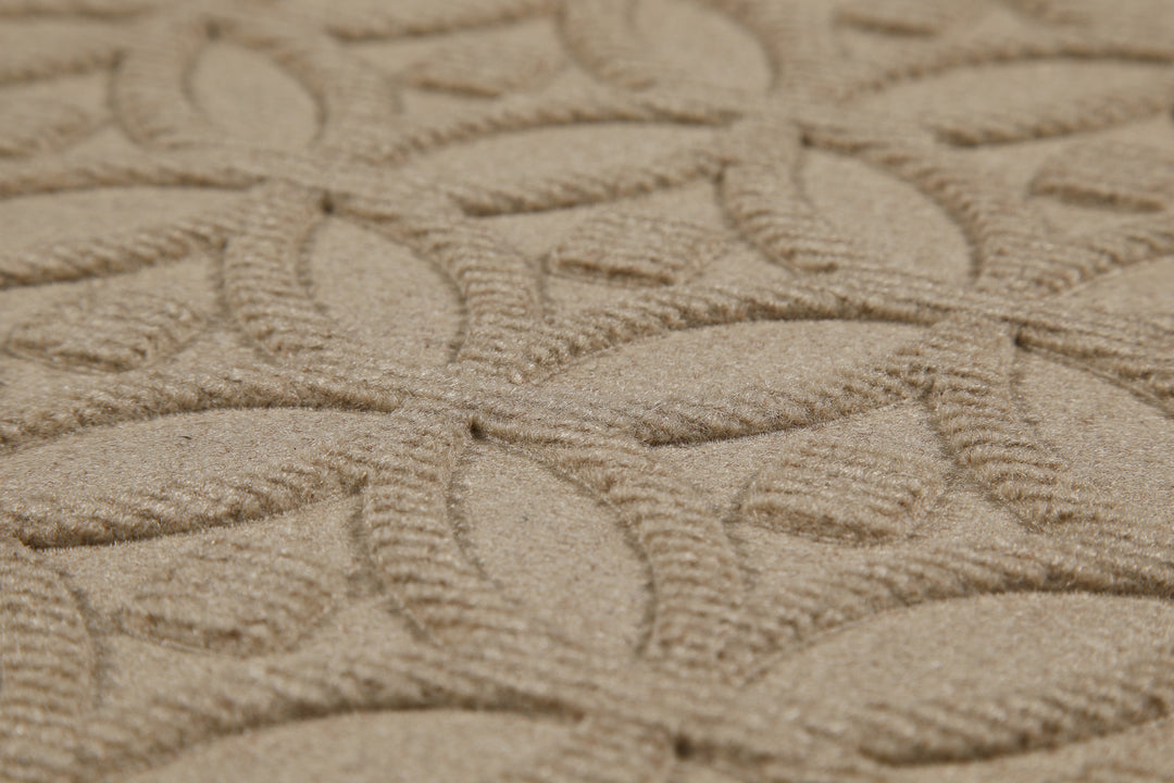 Midnight Mosaic Fußmatte sand beige Kurzflor rechteckig